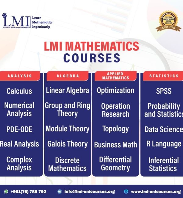 LMI Mathematics courses