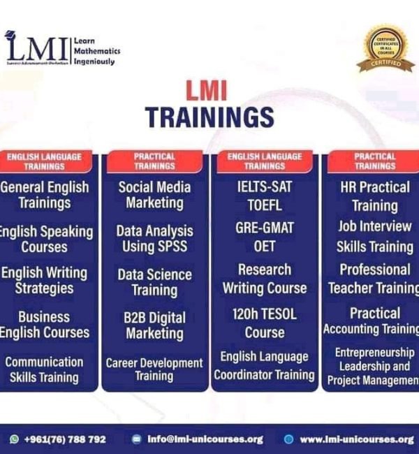 LMI trainings